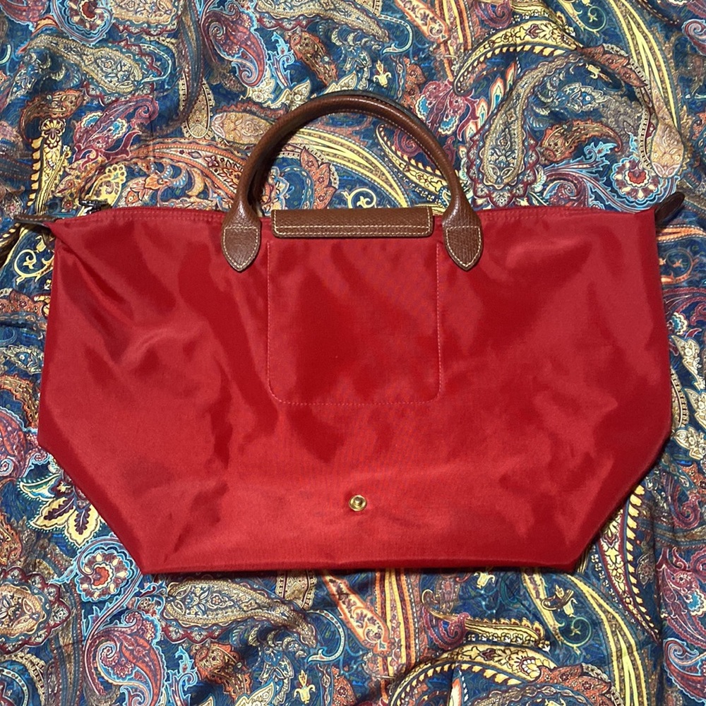 Longchamp Le Pliage Eiffel Tower top handle tote - Picture 2 of 6